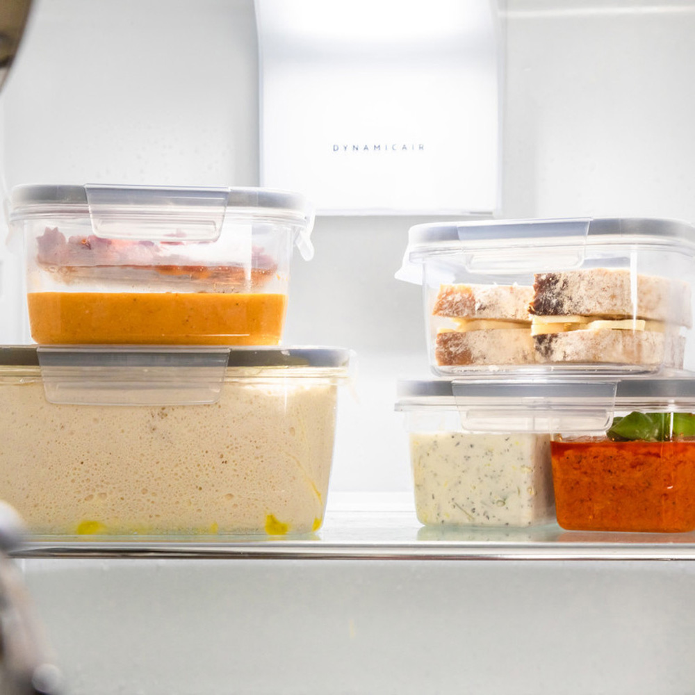 Ланч-бокс Kitchen Craft MASTERCLASS Eco Snap, пластик, 15 х 15 х 8 см, 0,8 л