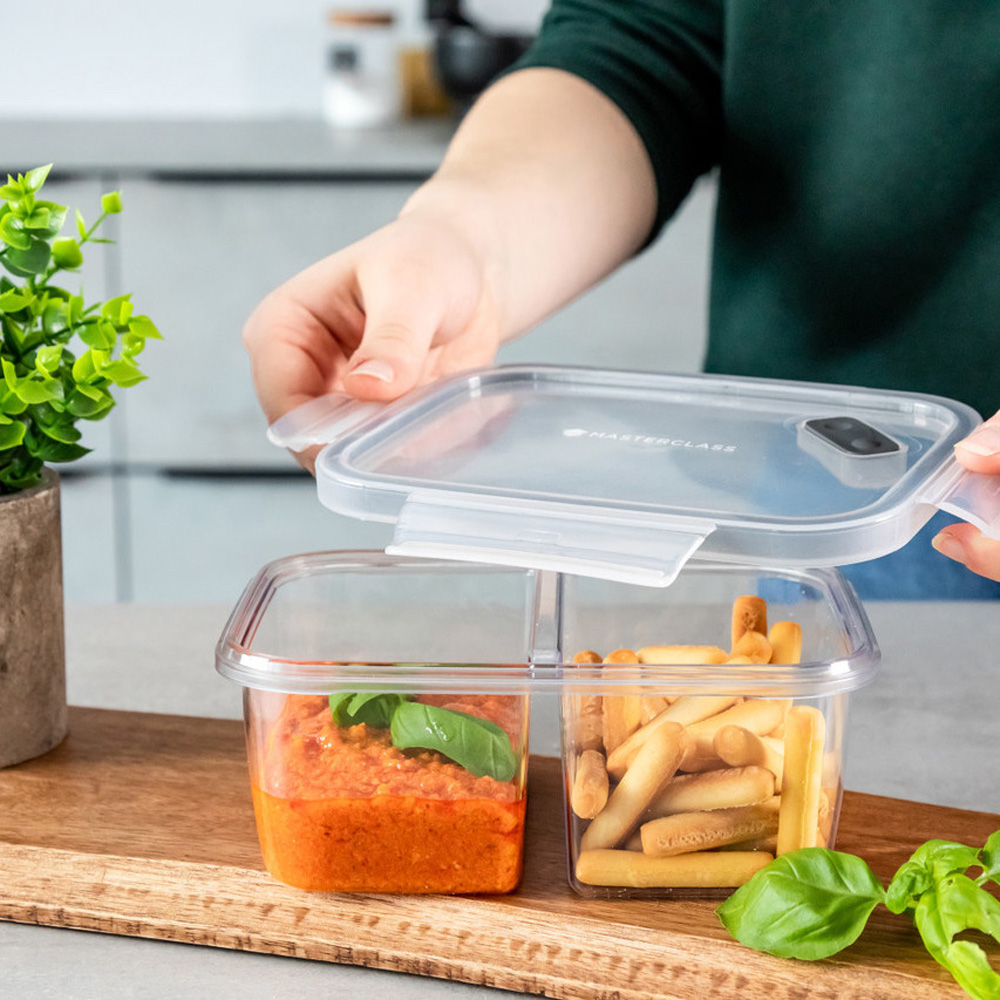 Ланч-бокс Kitchen Craft MASTERCLASS Eco Snap, пластик, 17,7 x 13,1 x 7,3 см, 0,8 л