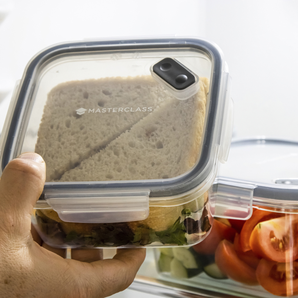 Контейнер для продуктов Kitchen Craft MASTERCLASS, пластик, 15 х 15 х 7,5 см, 800 мл