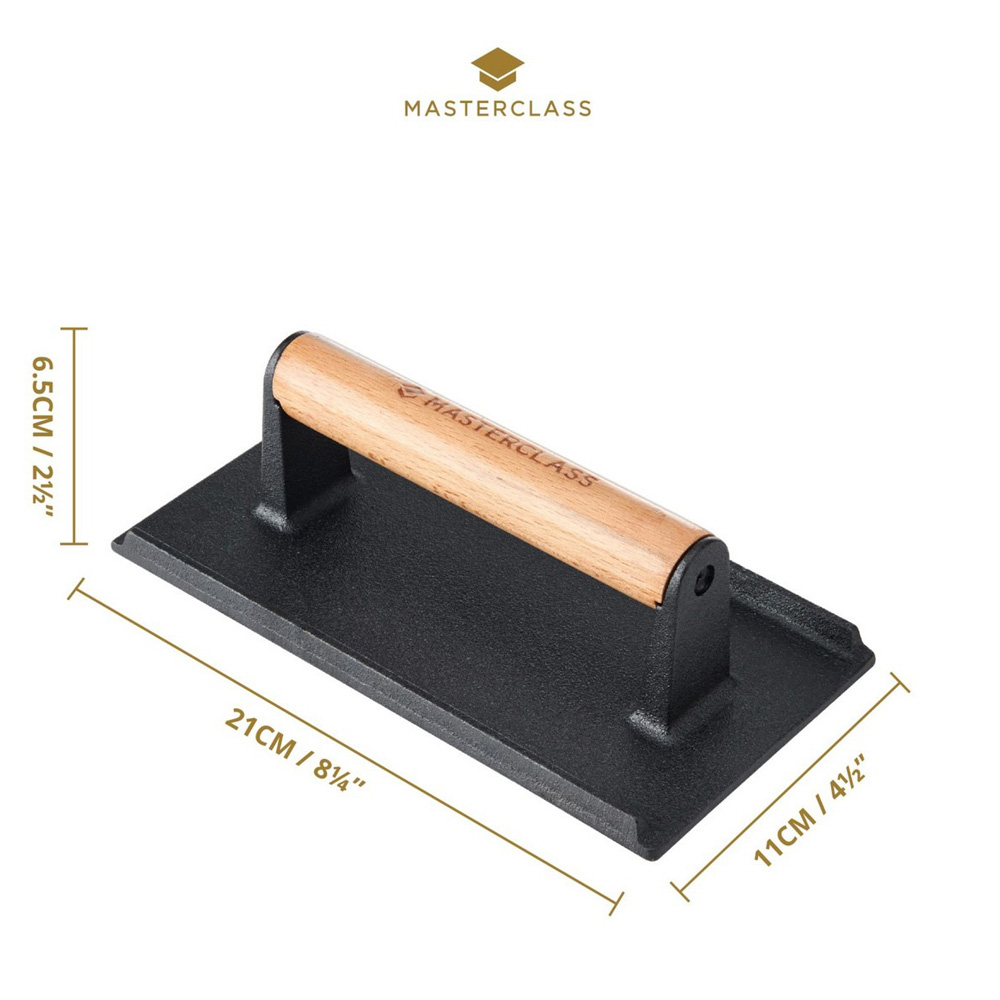 Пресс для гриля Kitchen Craft MASTERCLASS, 21 х 11 см