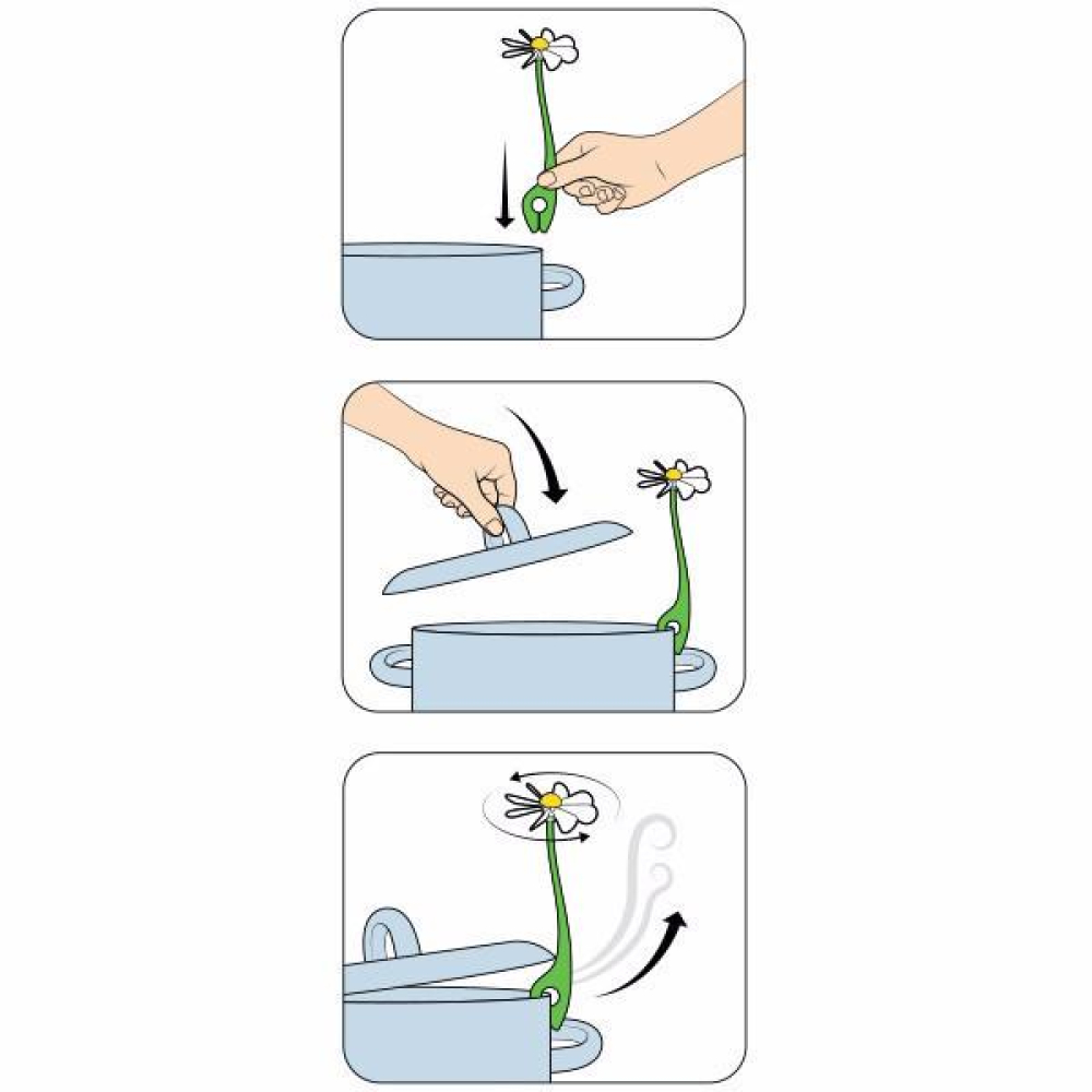 Держатель крышки на кастрюле OTOTO Flower Power