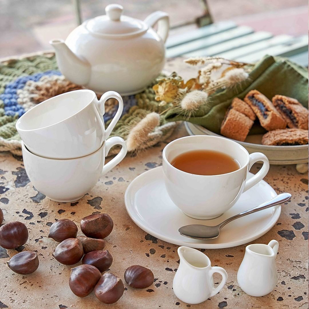 Чашка для кофе с блюдцем La Porcellana Bianca CORTE, фарфор, 80 мл