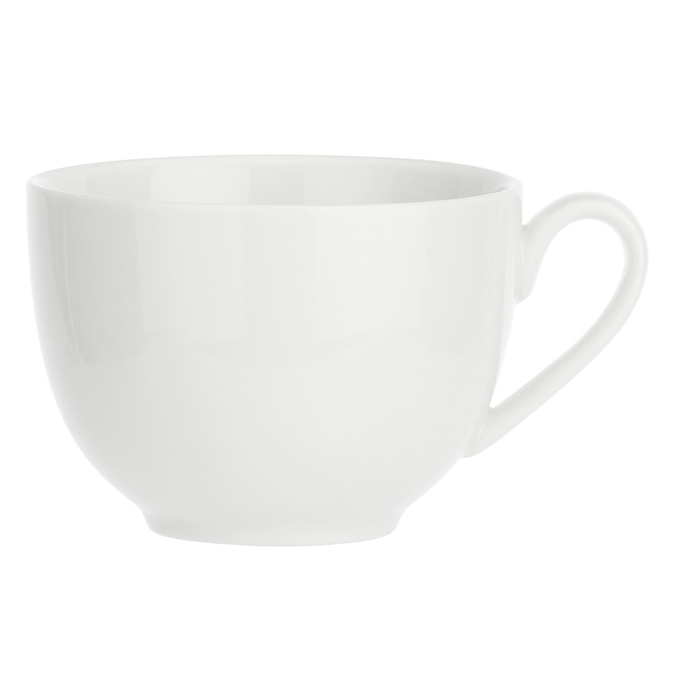 Чашка для чая с блюдцем La Porcellana Bianca CORTE, фарфор, 200 мл