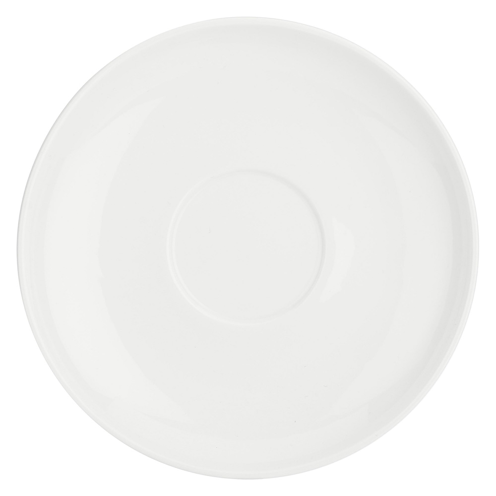 Чашка большая с блюдцем La Porcellana Bianca CORTE, фарфор, 450 мл