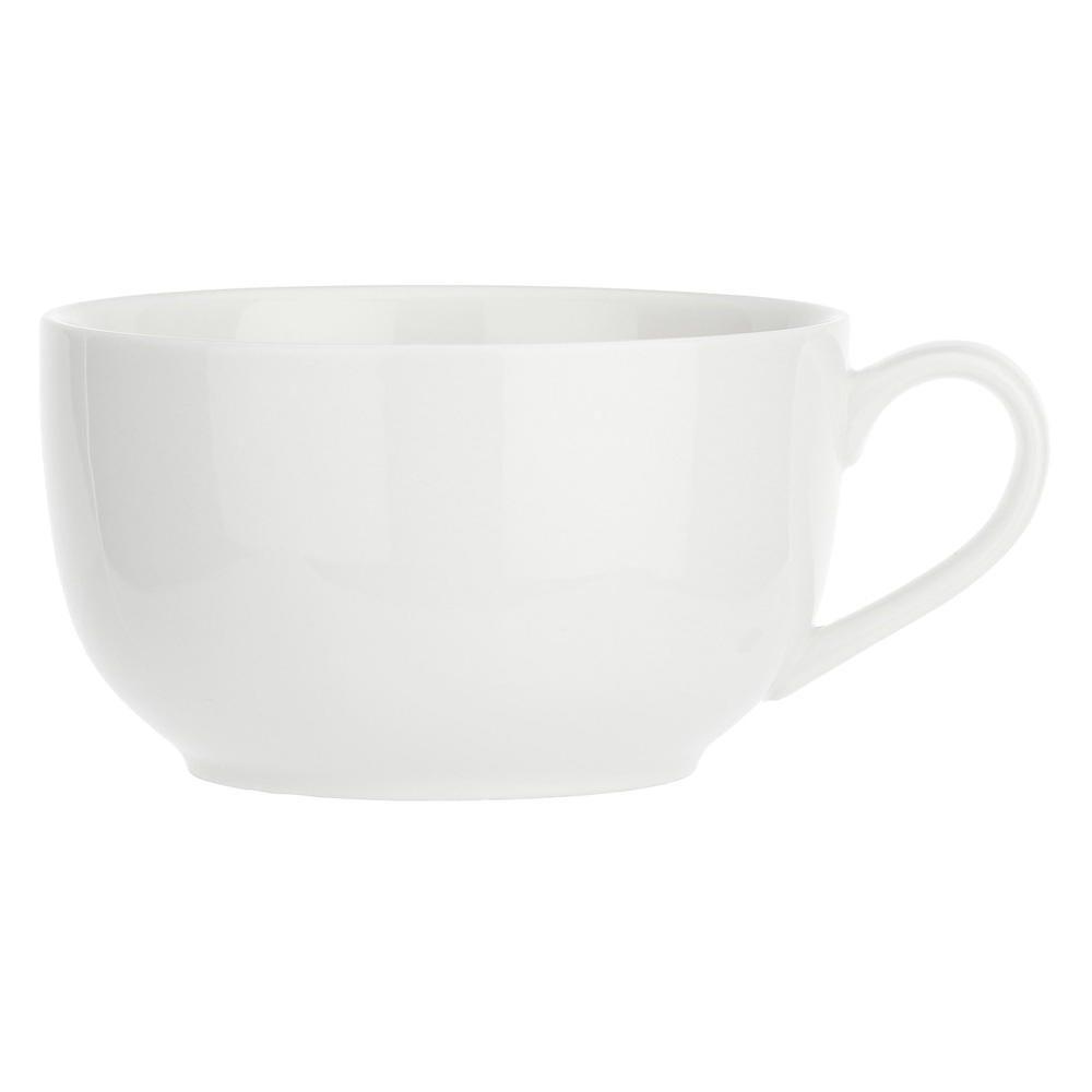 Чашка велика з блюдцем La Porcellana Bianca VILLADEIFIORI, порцеляна, 450 мл