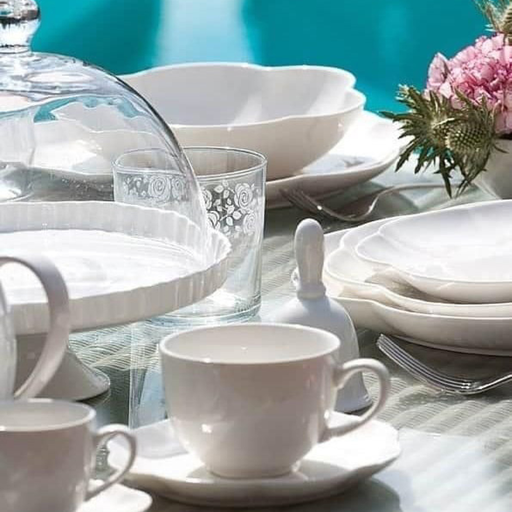 Блюдо сервірувальне овальне La Porcellana Bianca VILLADEIFIORI, порцеляна, 36 см