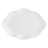 Блюдо сервірувальне овальне La Porcellana Bianca VILLADEIFIORI, порцеляна, 36 см