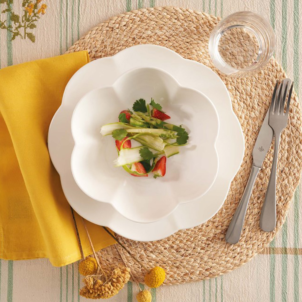 Миска для салата La Porcellana Bianca VILLADEIFIORI, фарфор, диам. 23 см