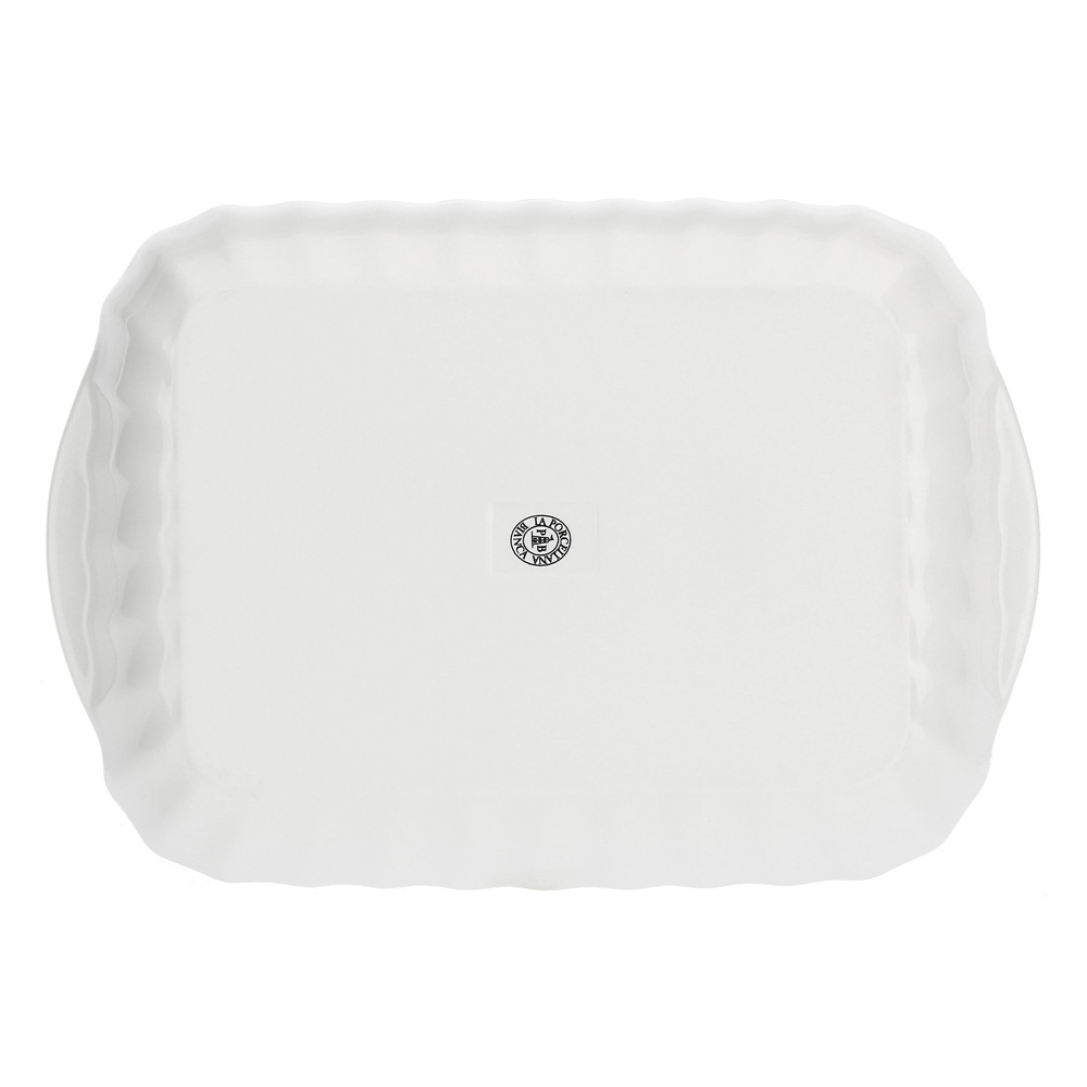 Форма для выпечки прямоугольная La Porcellana Bianca PIEVE, фарфор, 36 х 24 см