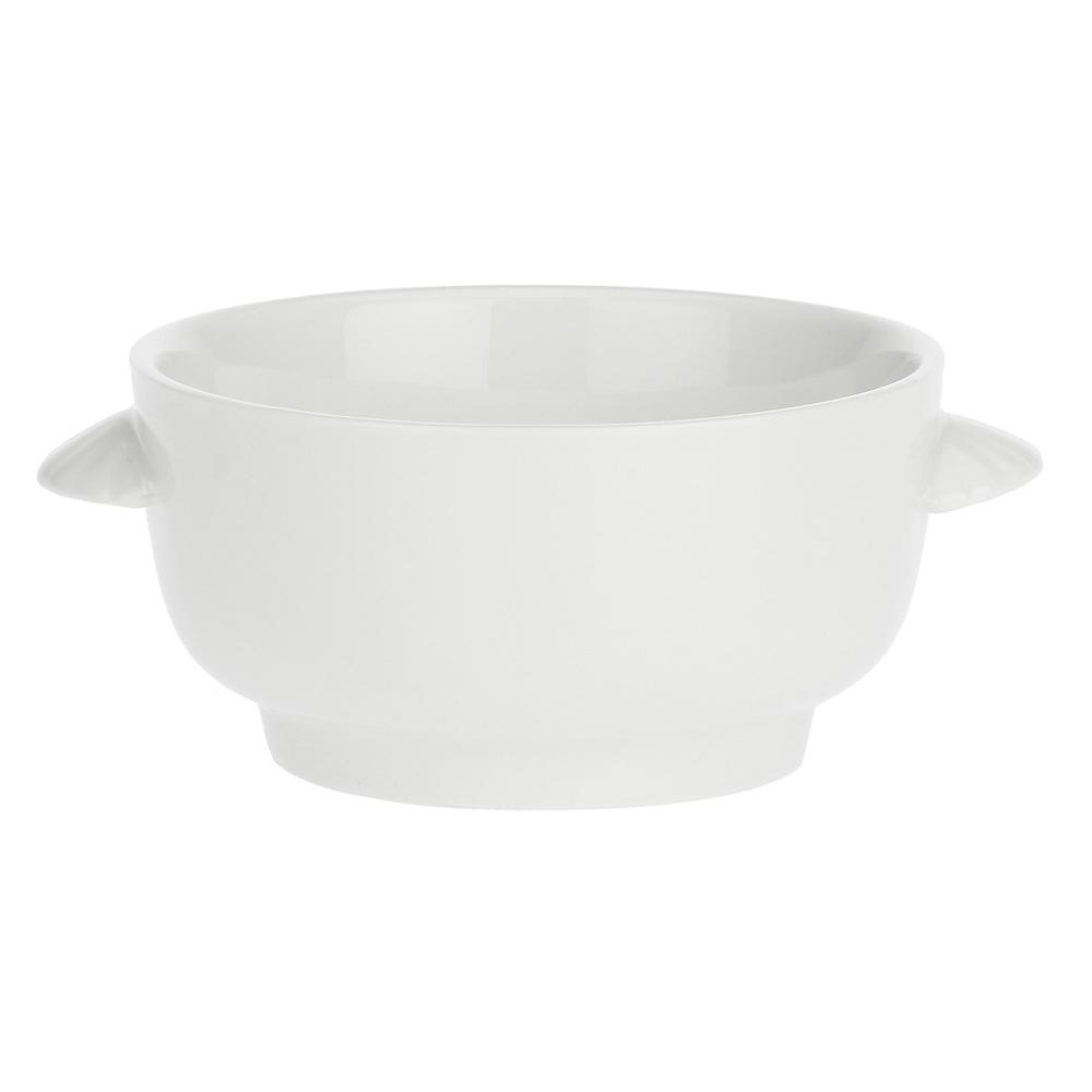 Миска суповая с ручками La Porcellana Bianca TERRINE, фарфор, диам. 16 см