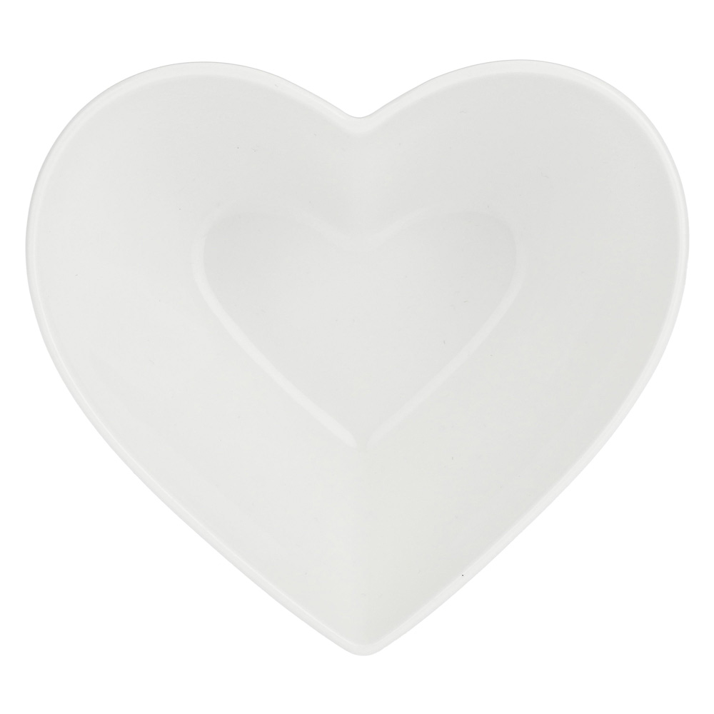 Миска HEART La Porcellana Bianca CUPIDO, фарфор, 13 х 13 х 5 см