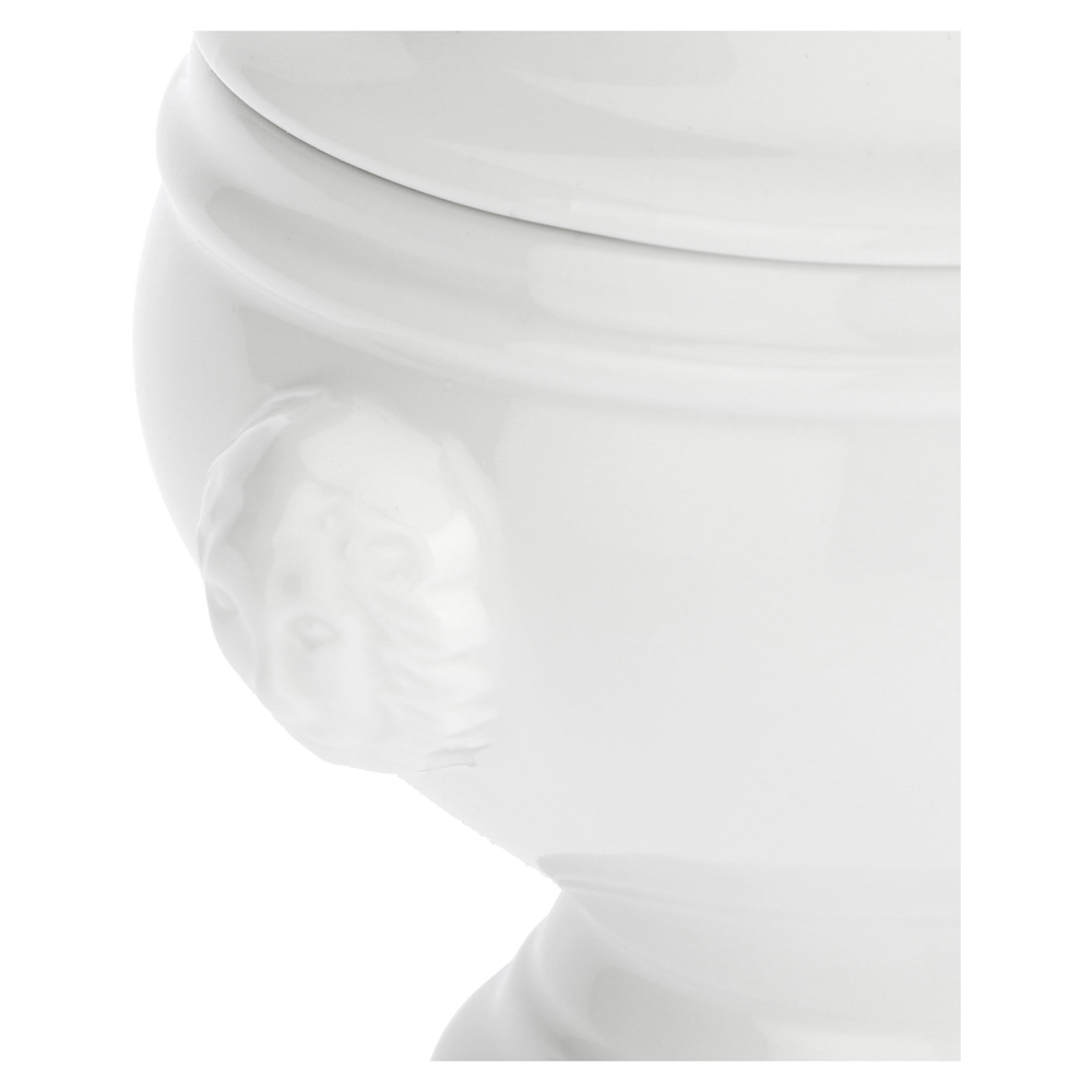 Чаша супова з кришкою LION La Porcellana Bianca CHIMERA, порцеляна, діам. 11 см, 365 мл