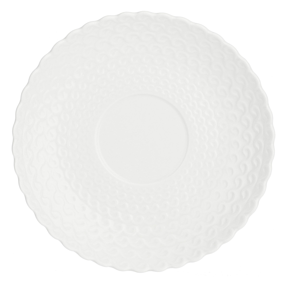 Чашка большая с блюдцем La Porcellana Bianca MOMENTI, фарфор, 450 мл