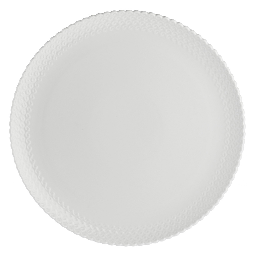 Блюдо сервірувальне La Porcellana Bianca MOMENTI, порцеляна, діам. 34 см