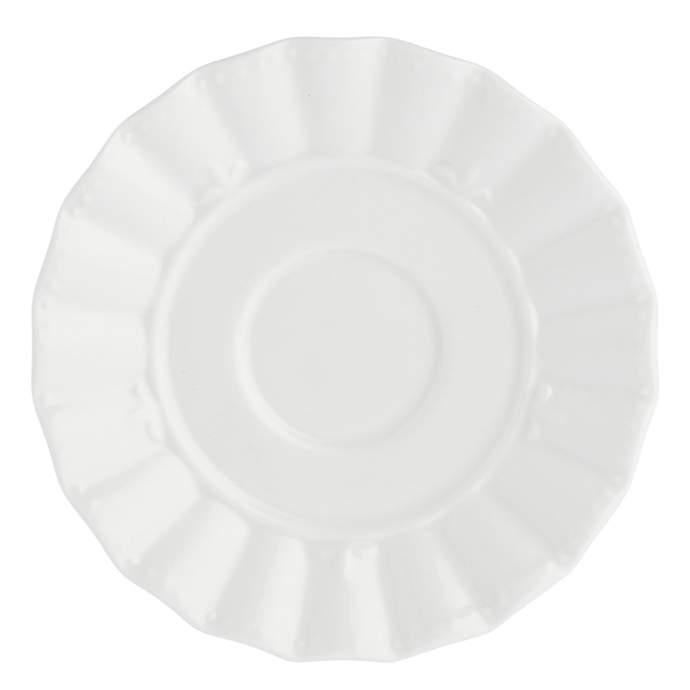 Чашка для чаю з блюдцем La Porcellana Bianca DUCALE, порцеляна, 220 мл