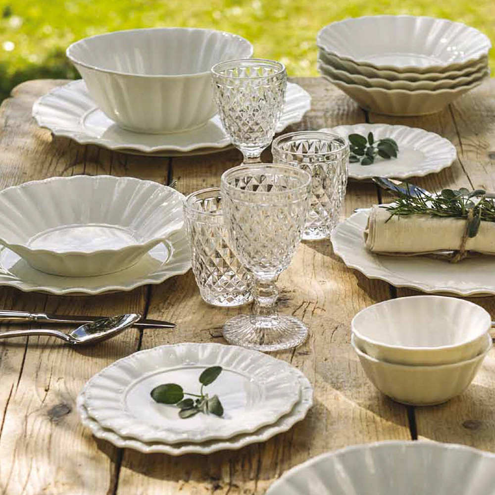 Блюдо сервировочное круглое La Porcellana Bianca DUCALE, фарфор, диам. 34 см