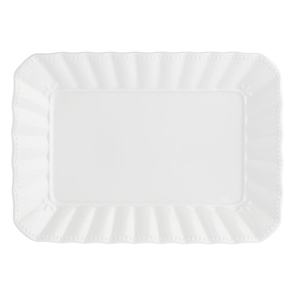 Поднос прямоугольный La Porcellana Bianca DUCALE, фарфор, 35 х 26 см