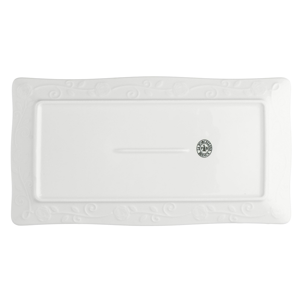 Поднос прямоугольный La Porcellana Bianca FLORENTINA, фарфор, 30 х 16 см