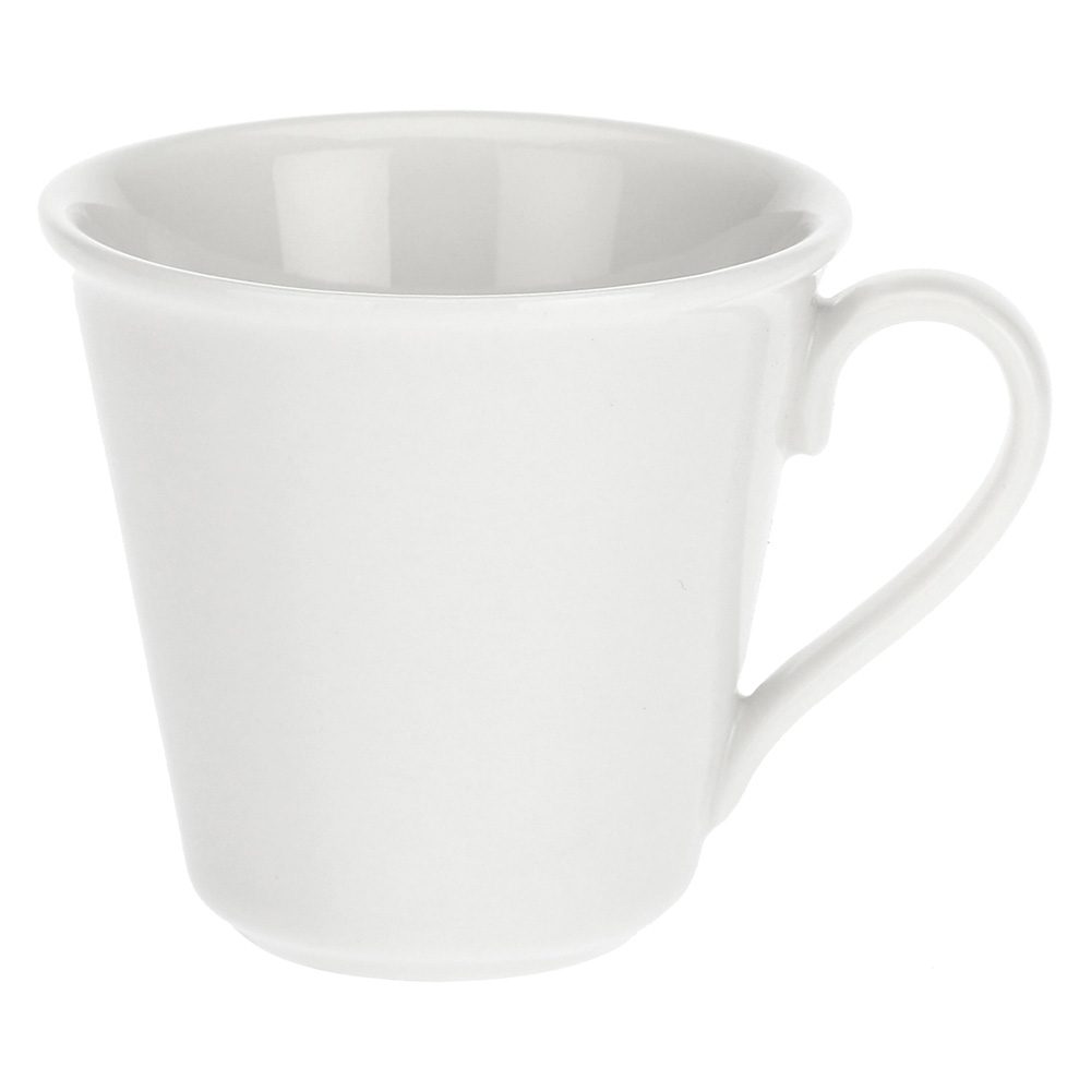 Чашка для кофе с блюдцем La Porcellana Bianca BOSCO, фарфор, 80 мл
