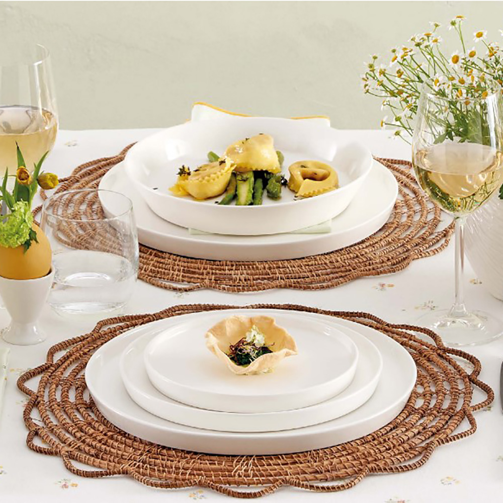 Тарілка обідня La Porcellana Bianca ESSENZIALE GOURMET, порцеляна, діам. 26 см