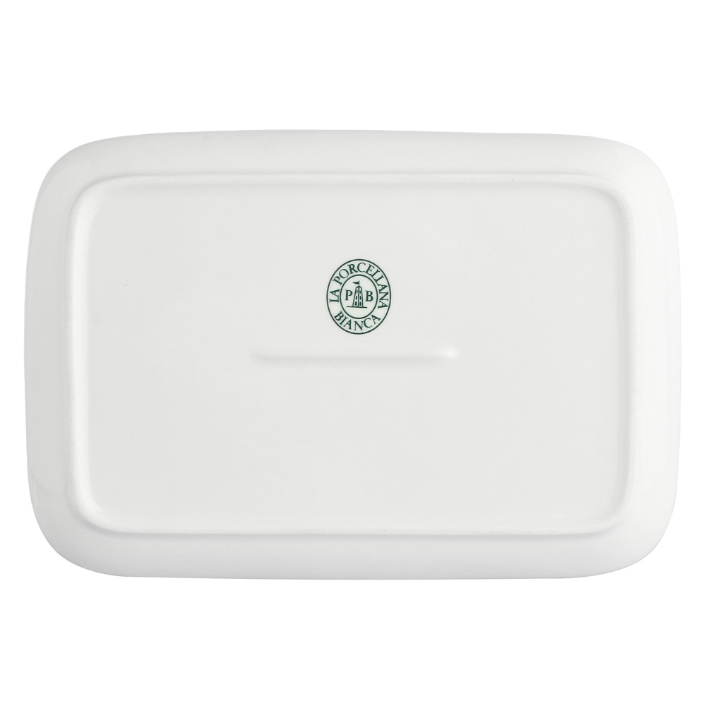 Блюдо сервірувальне La Porcellana Bianca ESSENZIALE NEW AGE, порцеляна, 22 х 15 х 2,1 см