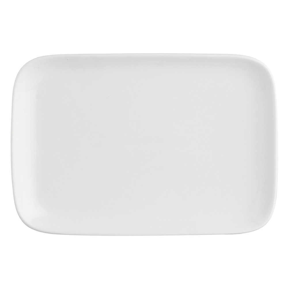 Блюдо сервірувальне La Porcellana Bianca ESSENZIALE NEW AGE, порцеляна, 22 х 15 х 2,1 см