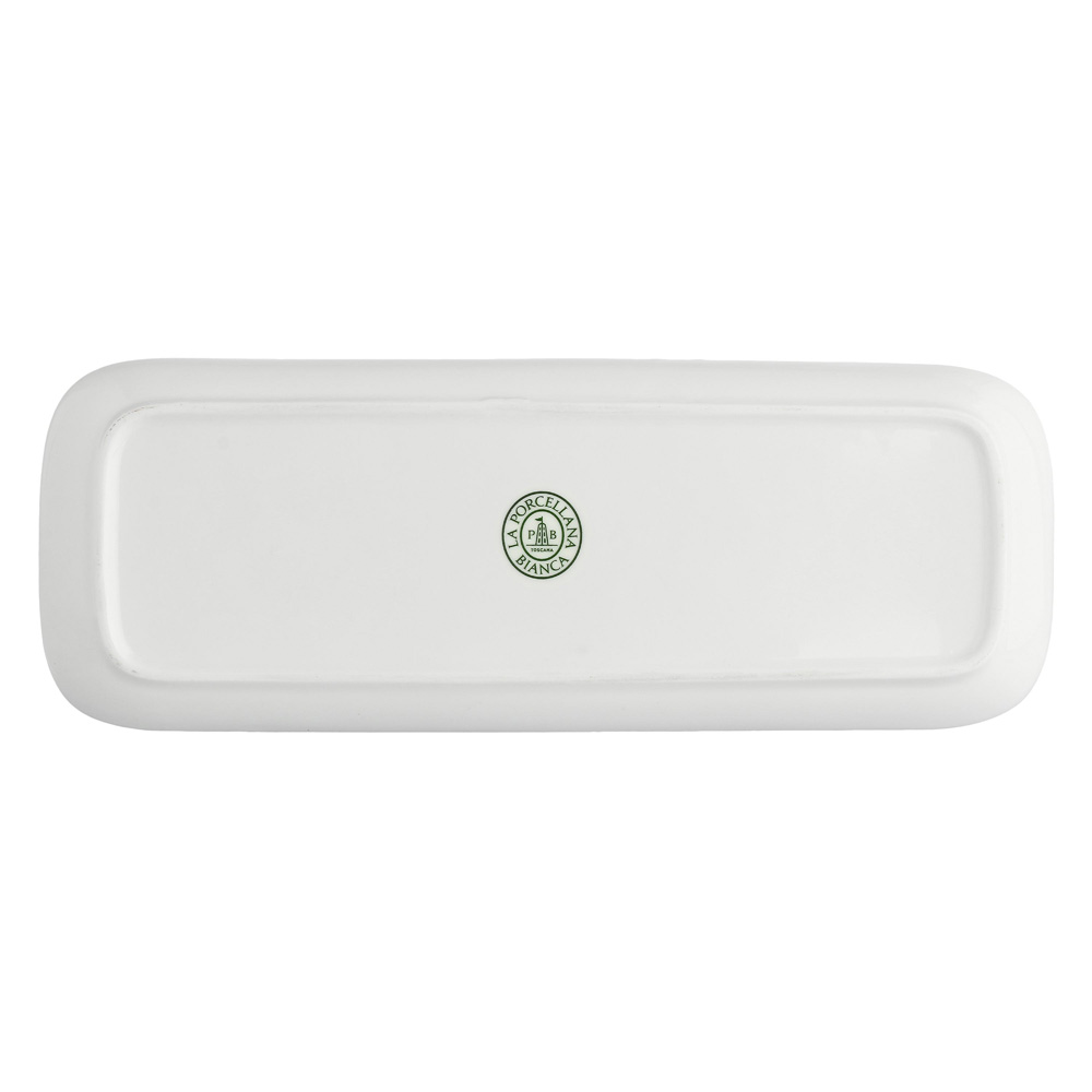 Блюдо сервірувальне La Porcellana Bianca ESSENZIALE NEW AGE, порцеляна, 30 х 11 х 2,1 см