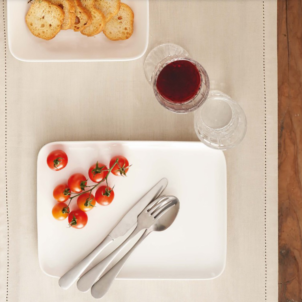 Блюдо сервірувальне La Porcellana Bianca ESSENZIALE NEW AGE, порцеляна, 30 х 11 х 2,1 см