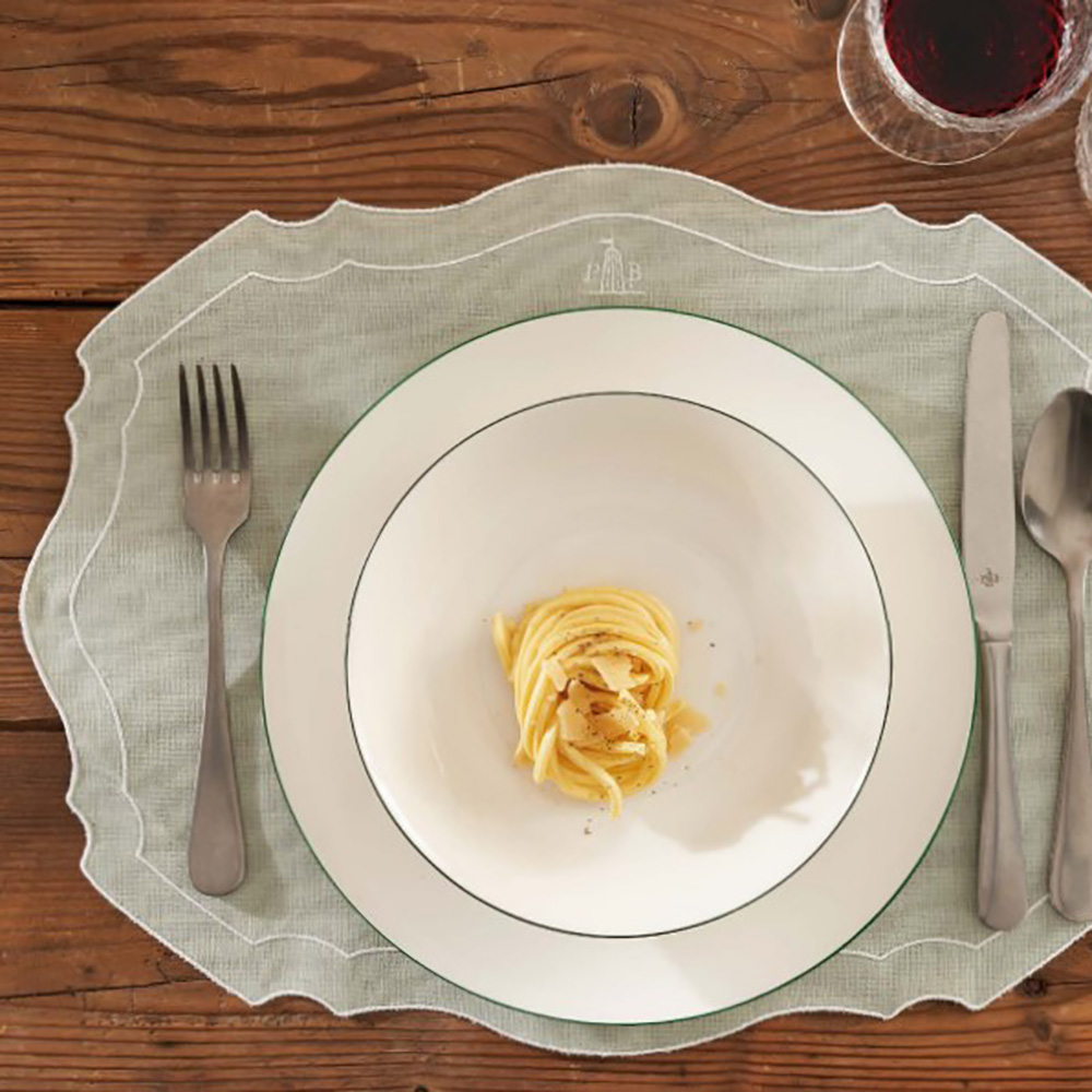 Плейсмат La Porcellana Bianca AMMANTO, текстиль, 48 х 33 см