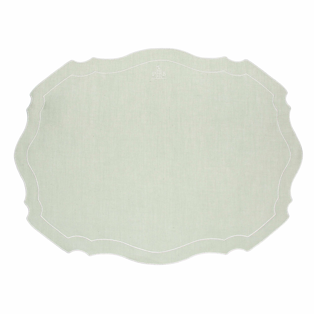 Плейсмат La Porcellana Bianca AMMANTO, текстиль, 48 х 33 см