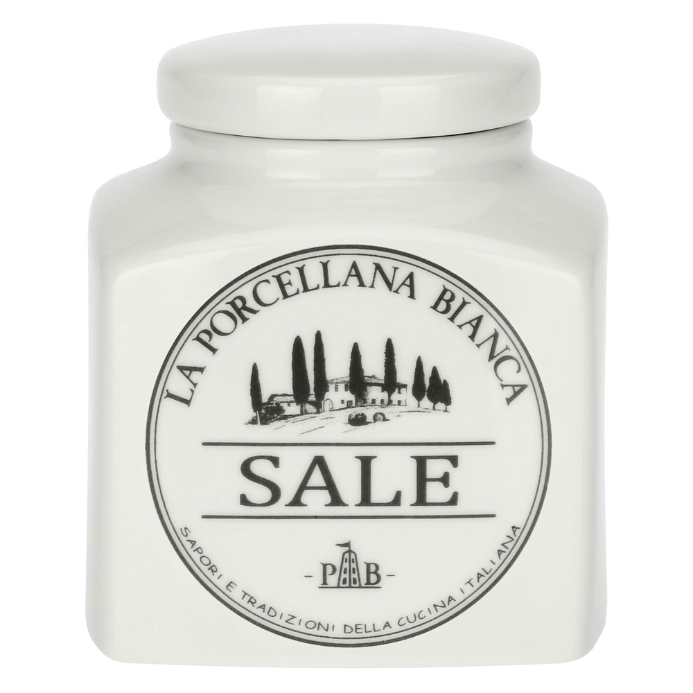 Банка для соли La Porcellana Bianca CONSERVA CLASSIC, фарфор, 500 мл
