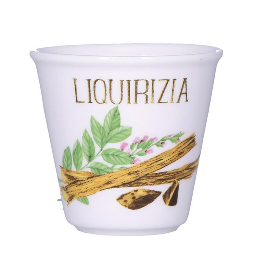 Рюмка для ликера La Porcellana Bianca LIQUORELLI LIQUIRIZIA, фарфор, 75 мл