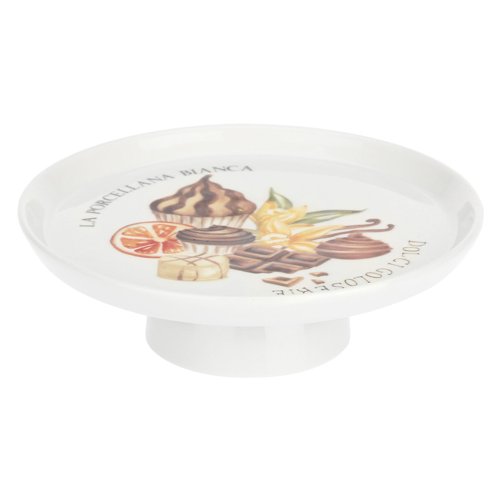 Підставка для десертів La Porcellana Bianca GOLOSERIE, порцеляна, діам. 16 см