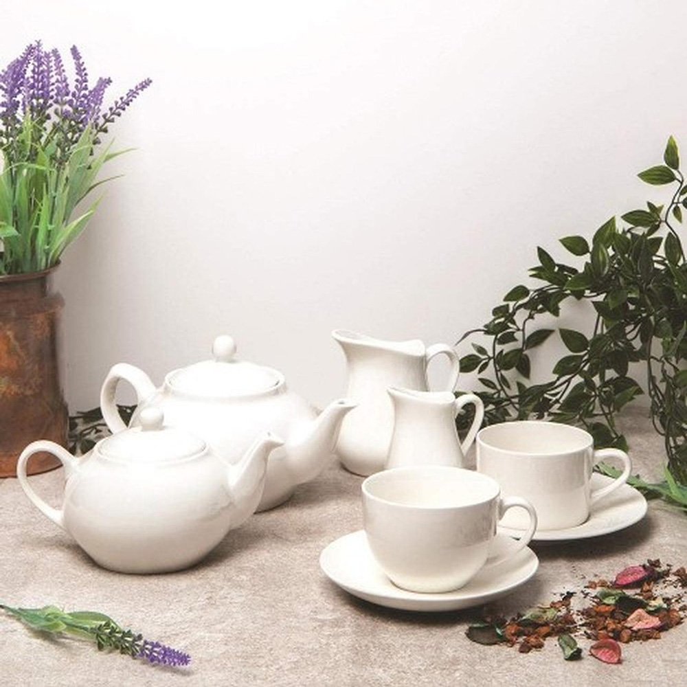 Чайник заварочный Maxwell & Williams WHITE BASICS ROUND фарфоровый, 1000 мл