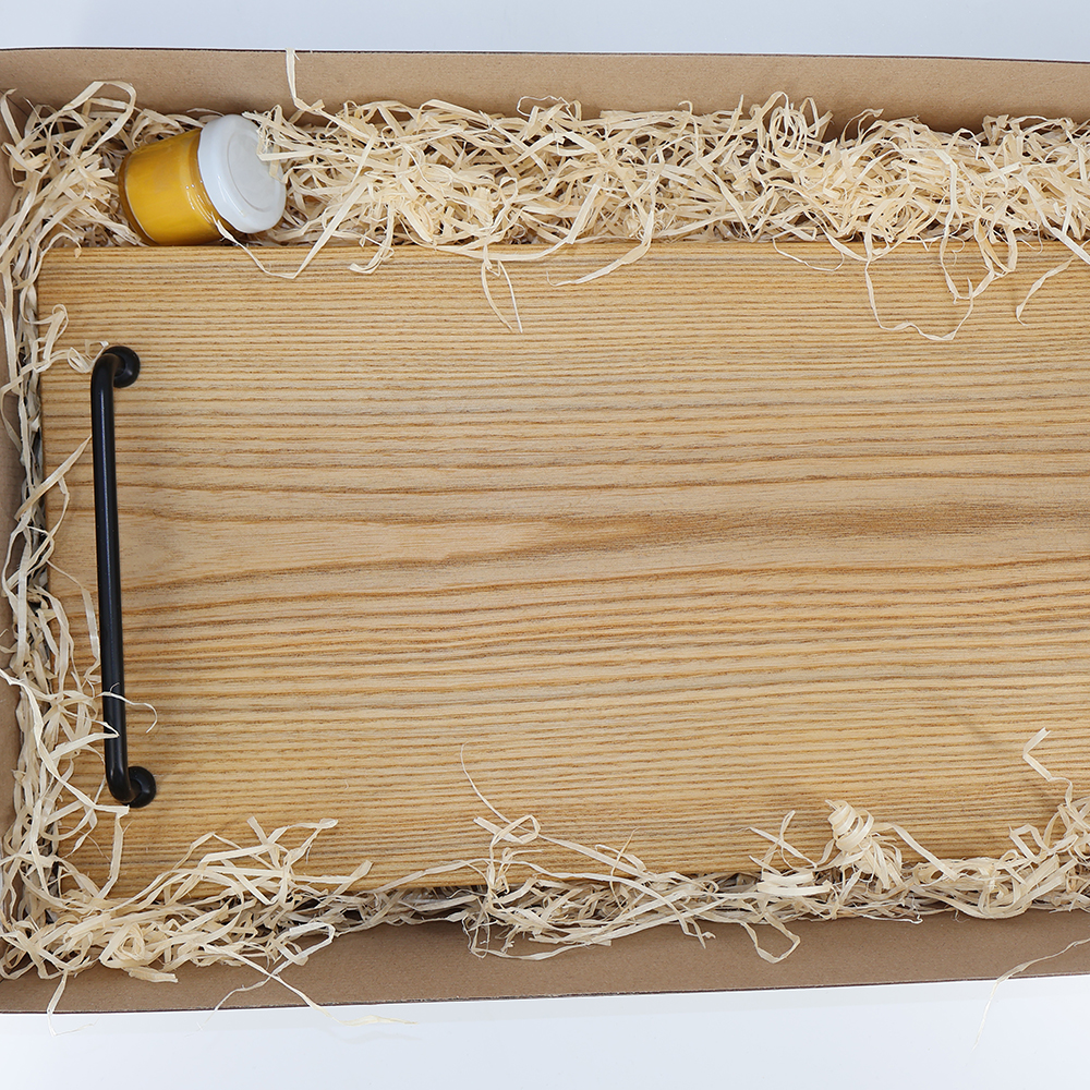 Дошка обробна з ручками Green Wood Chef, прямокутна, ясень, 25 х 50 х 2 см