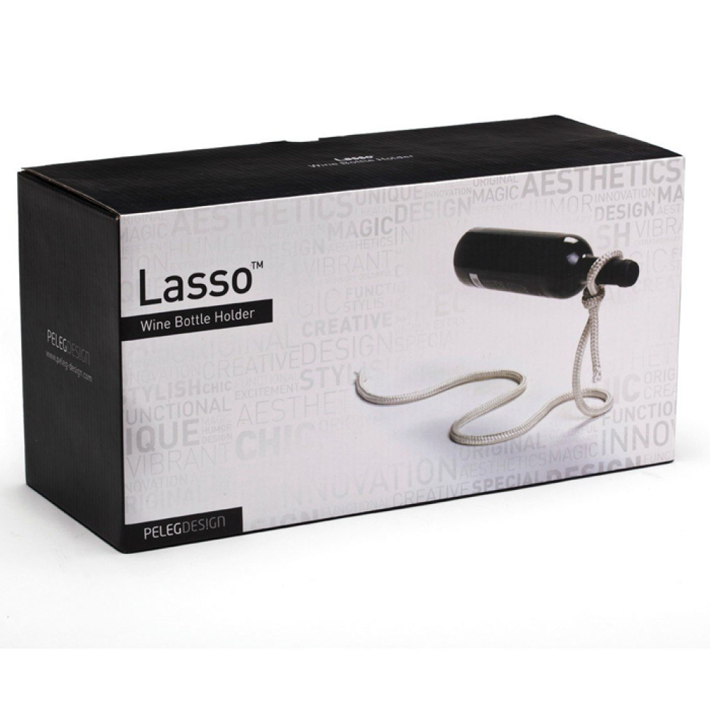 Подставка для бутылки Peleg Design Lasso, горизонтальная