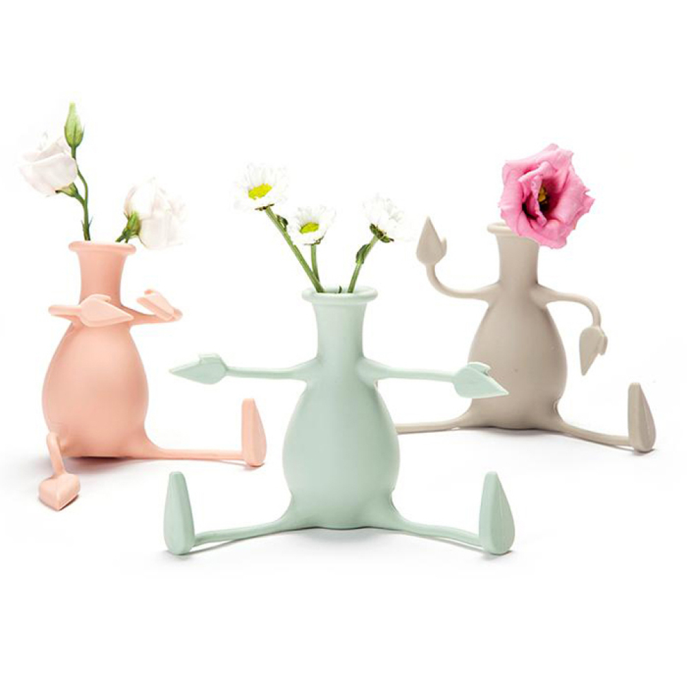 Ваза Peleg Design Florino, светло-зеленая