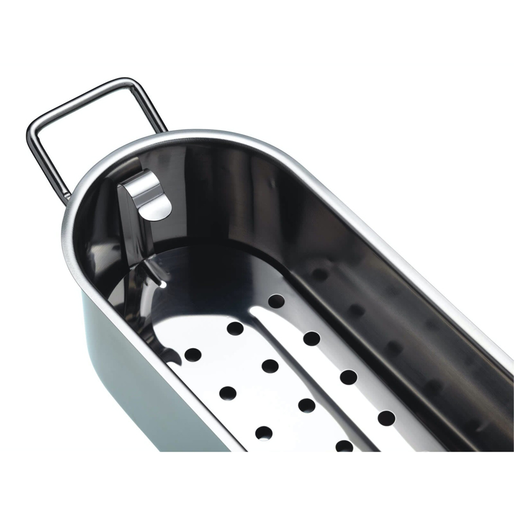 Форма с крышкой для приготовления рыбы Kitchen Craft, 45 см