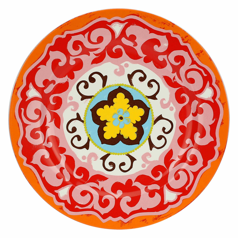 Набір тарілок обідніх Rose&Tulipani Milano NADOR, кераміка, діам. 27 см, 6 шт.