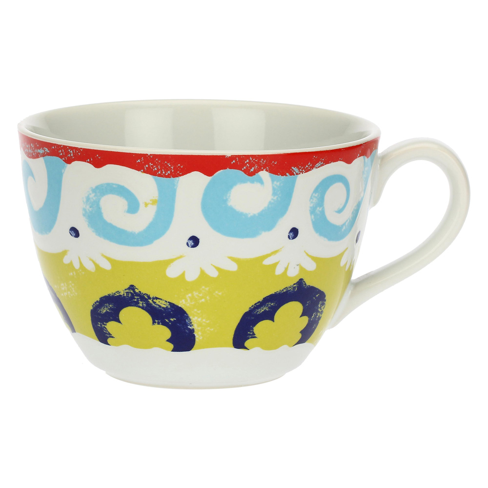 Чашка Rose&Tulipani Milano NADOR RED, кераміка, 450 мл