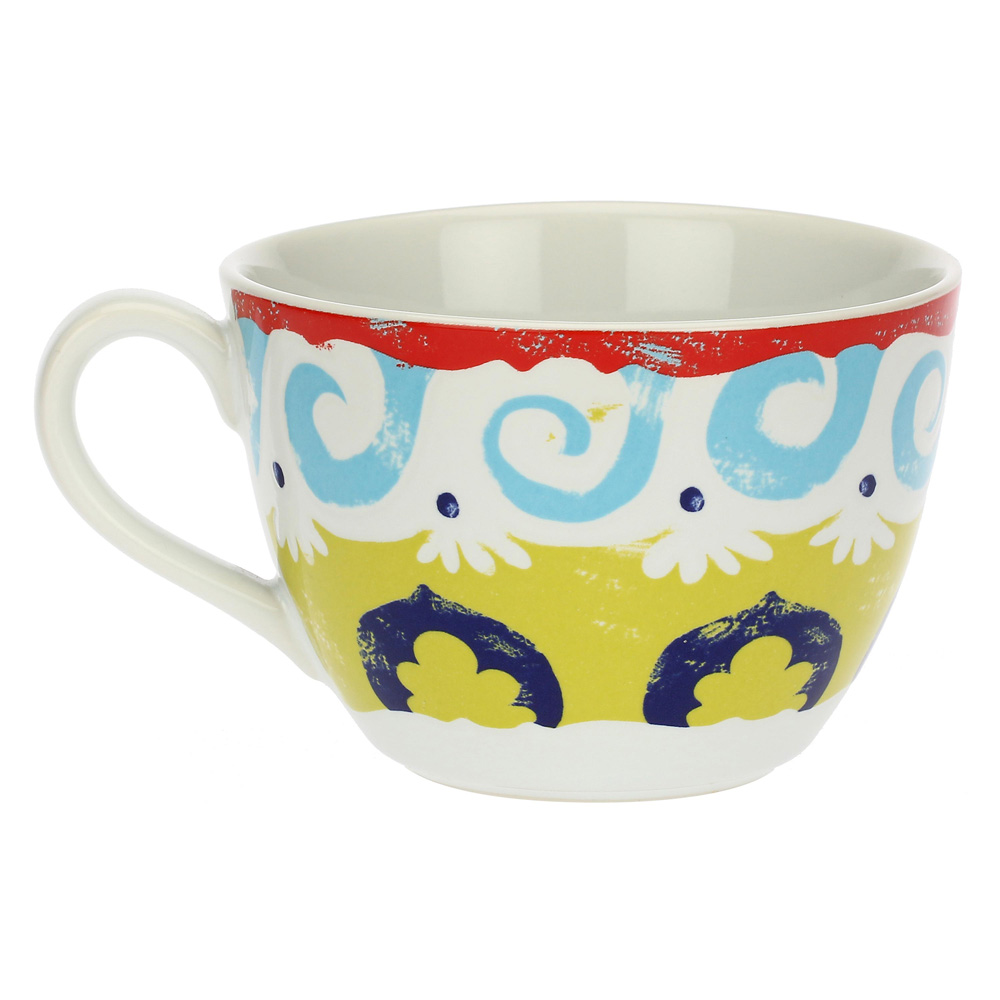 Чашка Rose&Tulipani Milano NADOR RED, кераміка, 450 мл