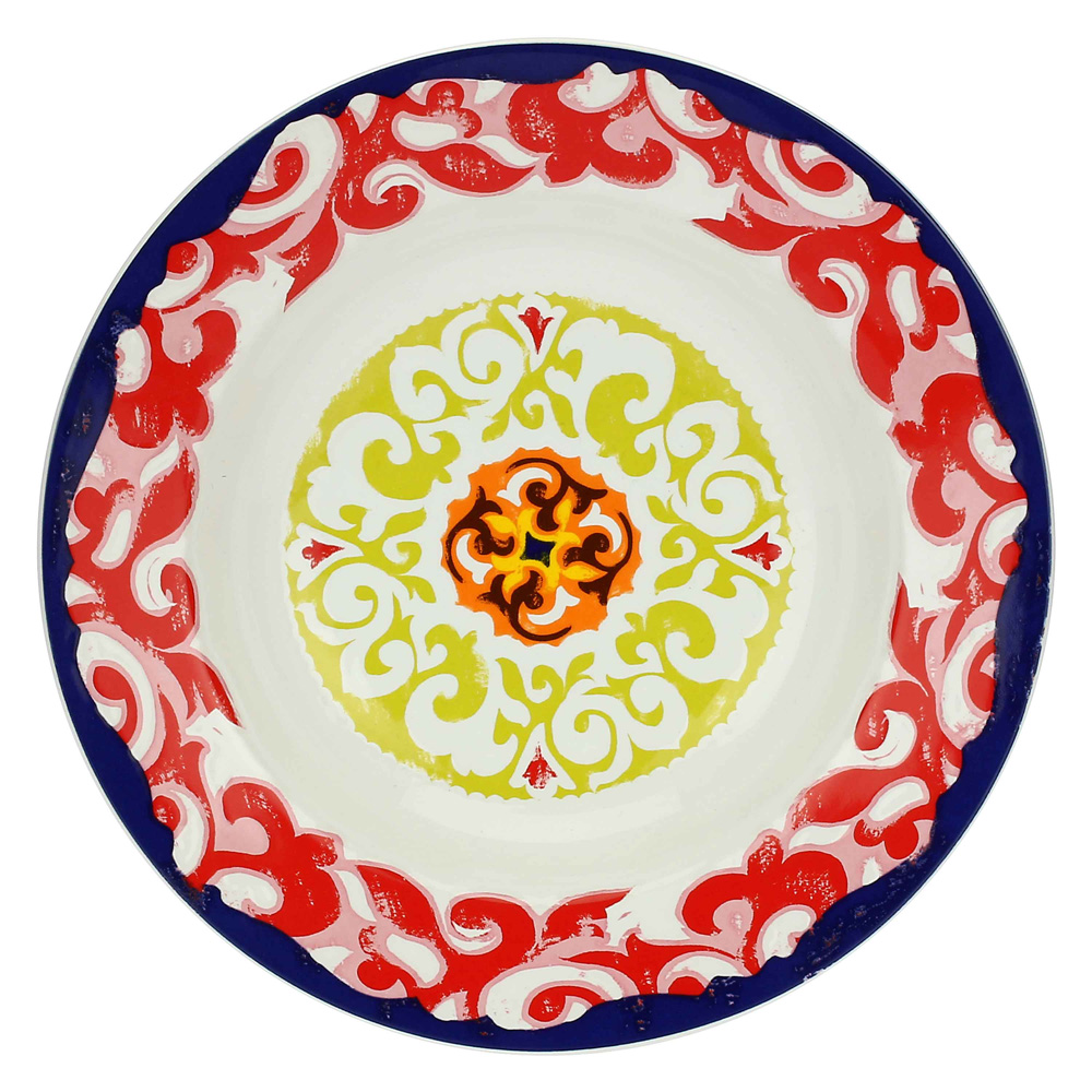 Набор тарелок для супа Rose&Tulipani Milano NADOR, керамика, диам. 23 см, 6 шт.