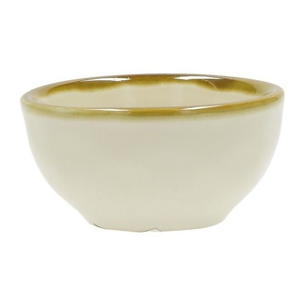 Мисочка Rose&Tulipani Milano CONCERTO AVORIO, керамограніт, кремовий, діам. 7 см