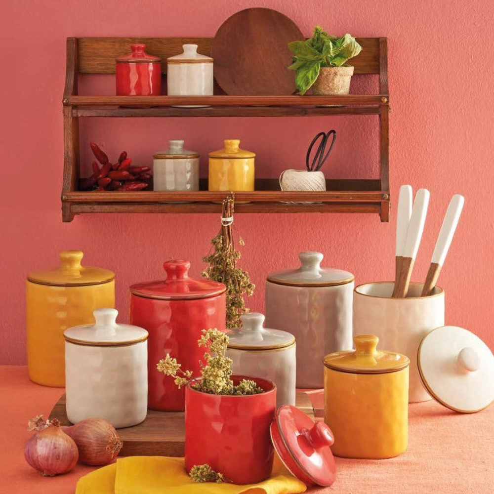 Мисочка Rose&Tulipani Milano CONCERTO AVORIO, керамограніт, кремовий, 8 х 8 см