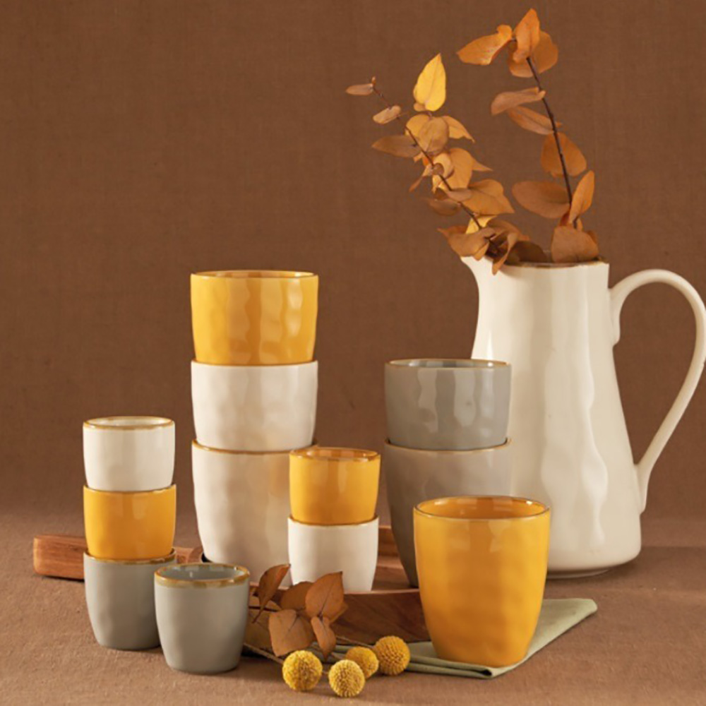 Цукорниця Rose&Tulipani Milano CONCERTO AVORIO, керамограніт, кремовий, 250 мл