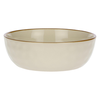Миска для салату Rose&Tulipani Milano CONCERTO AVORIO, керамограніт, кремовий, діам. 20 см