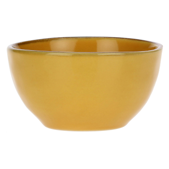 Мисочка для фруктів Rose&Tulipani Milano CONCERTO OCRA, керамограніт, охра, діам. 11 см