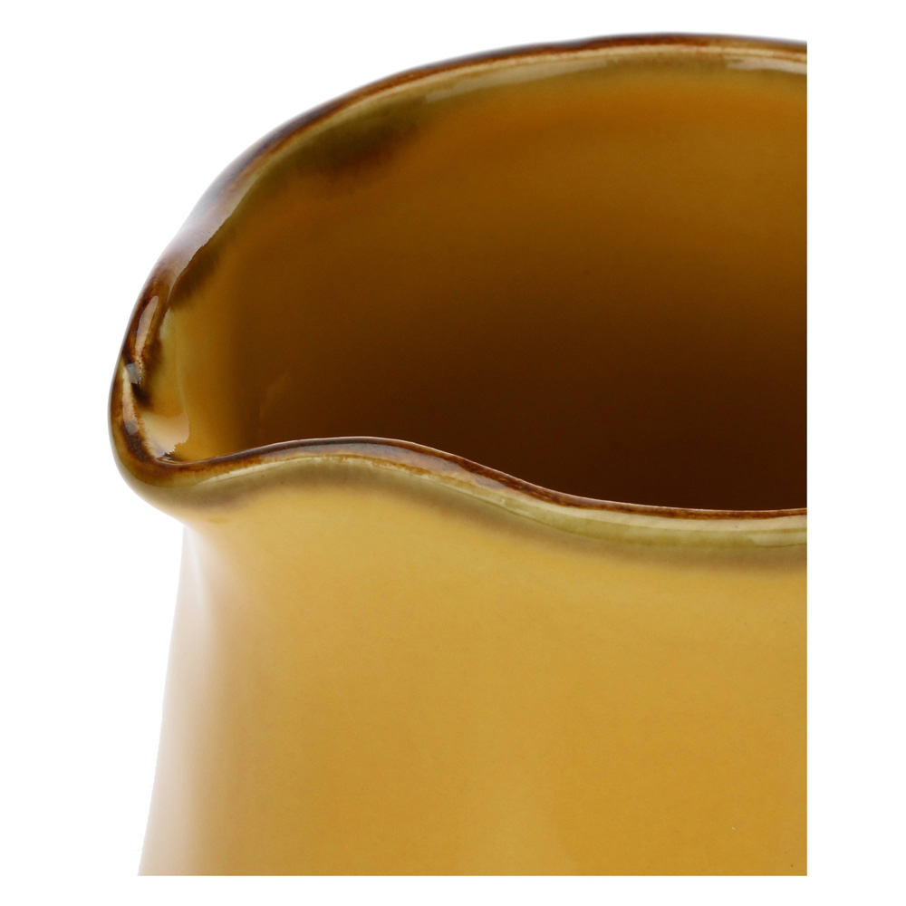 Кувшин Rose&Tulipani Milano CONCERTO OCRA, керамогранит, охра, 1700 мл