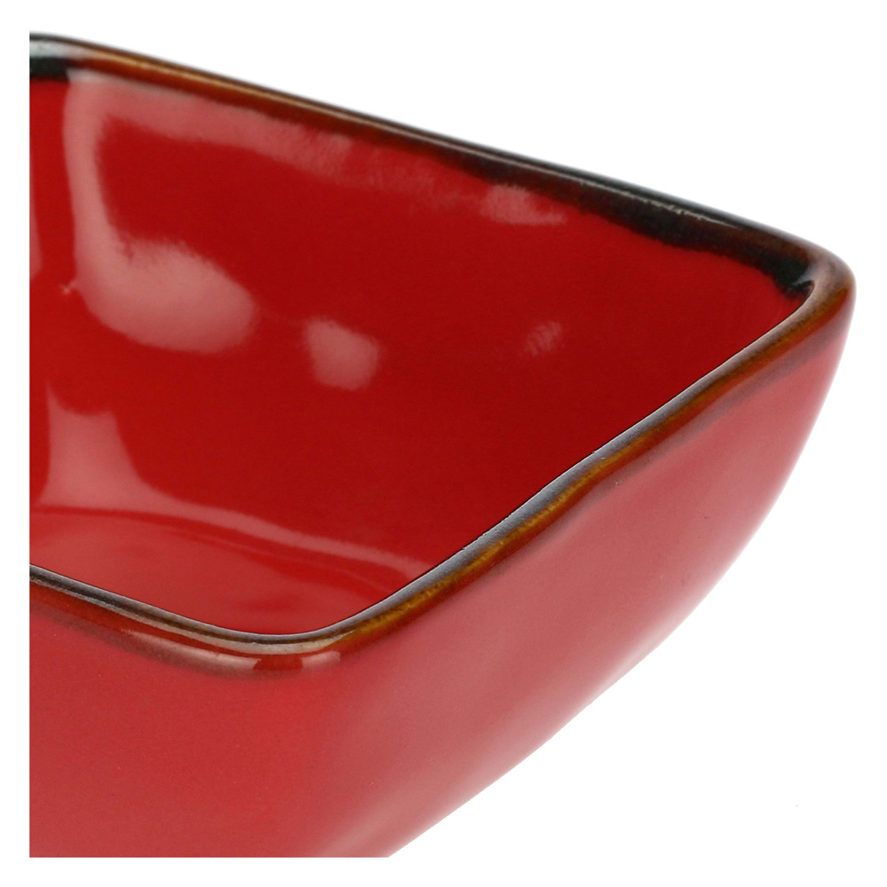 Мисочка Rose&Tulipani Milano CONCERTO CORALLO, керамогранит, коралл, 8 х 8 см