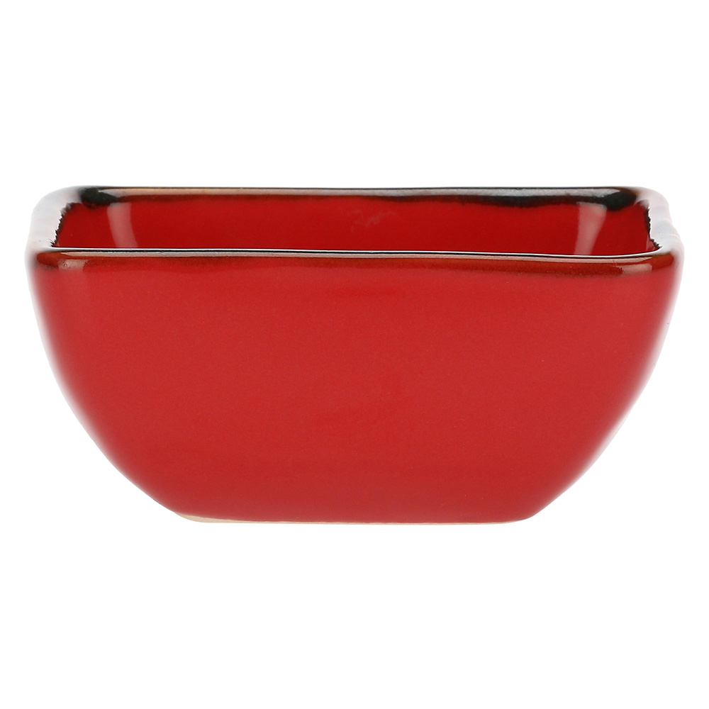 Мисочка Rose&Tulipani Milano CONCERTO CORALLO, керамогранит, коралл, 8 х 8 см